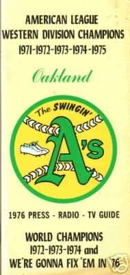 1976 Oakland A's